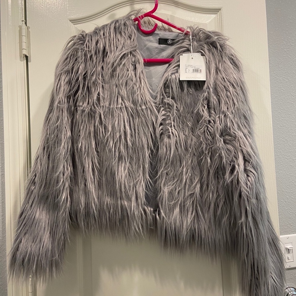 Fluffy jacket